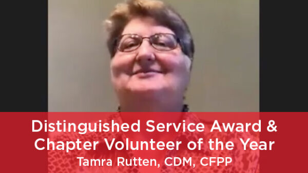 2021 Distinguished Service Award (Member) and Chapter Volunteer of the Year Featured Image