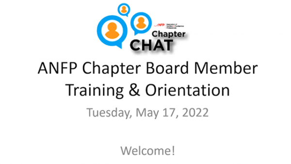 Chapter Board Member Training & Orientation Featured Image