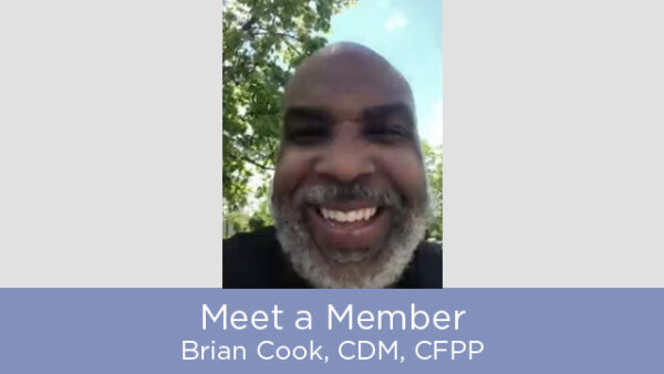 Meet a Member - Brian Cook, CDM, CFPP Featured Image