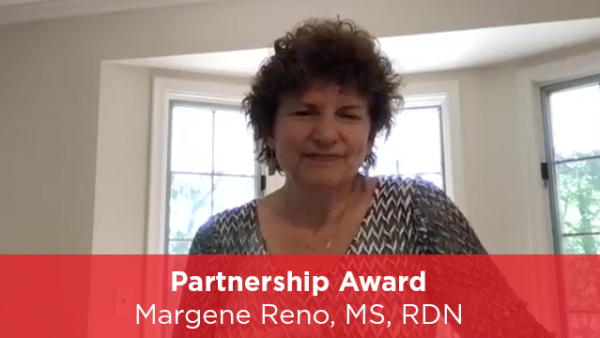 2022 Partnership Award - Margene Reno, MS, RDN Featured Image