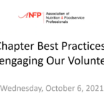 ANFP Chapter Best Practices: Re-engaging Our Volunteers Featured Image