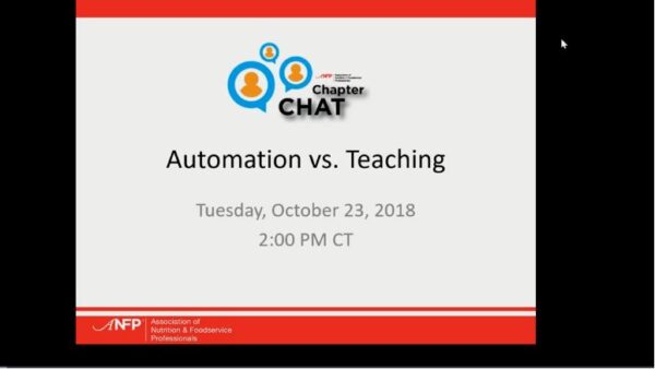 ANFP Chapter Chat: Automation vs. Teaching Featured Image